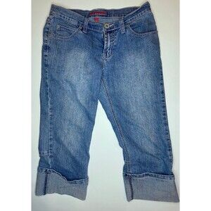 Cappuccino Women's Capri Low Rise Cropped Jeans Size 5